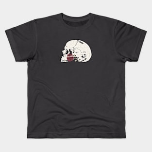 The Skull and the Red Rose Kids T-Shirt